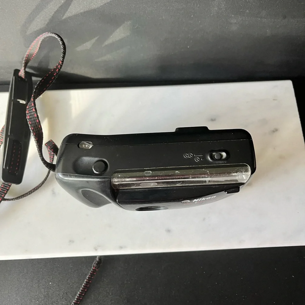 Nikon One Touch 35mm Camera and Case